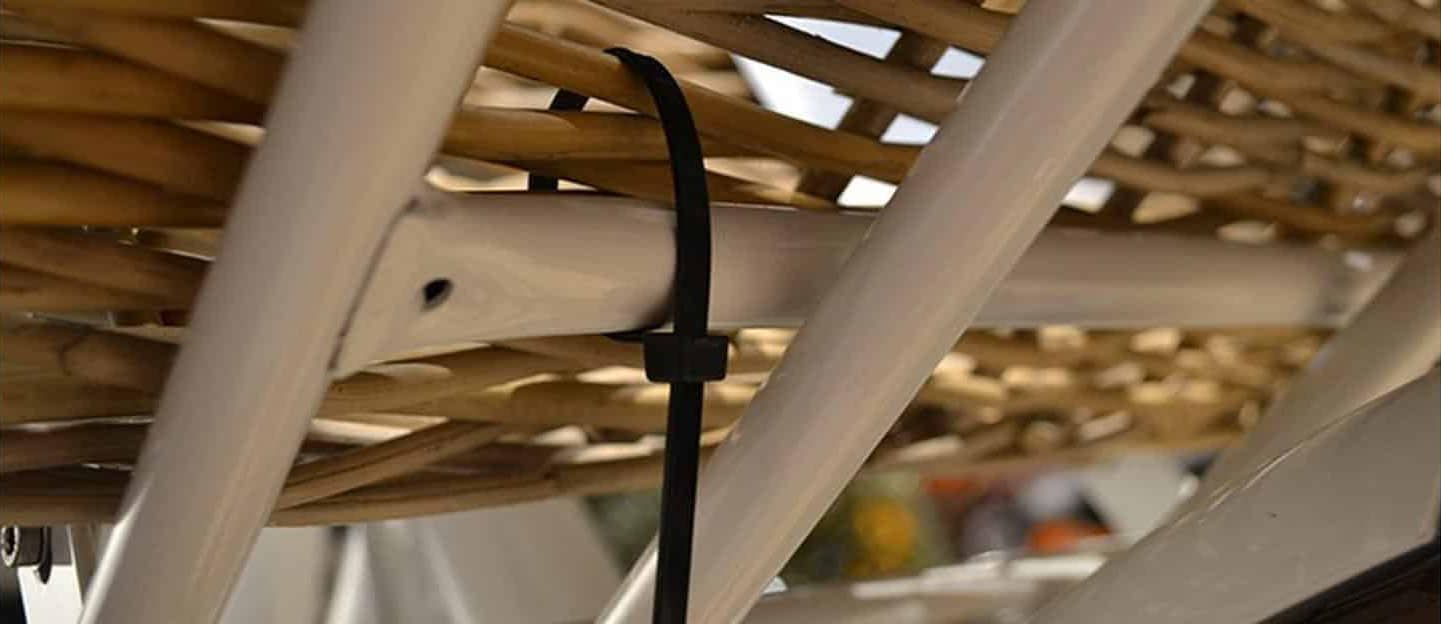 Onderkant verbinding fiets krat