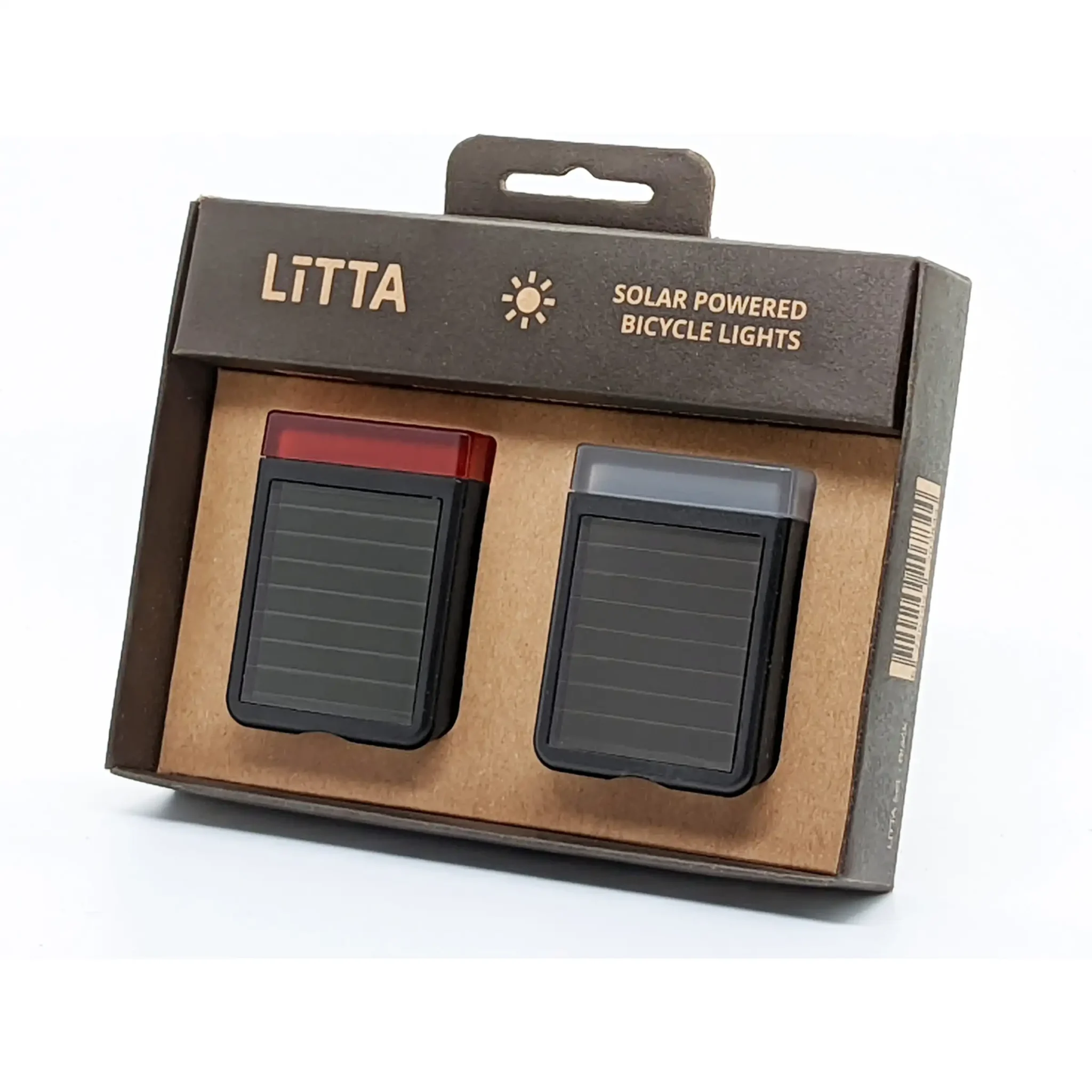 LITTA verlichtingsset zonne-energie zwart