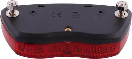 Craved Achterlicht Lumz - 3 LED - Batterij - Met reflectie