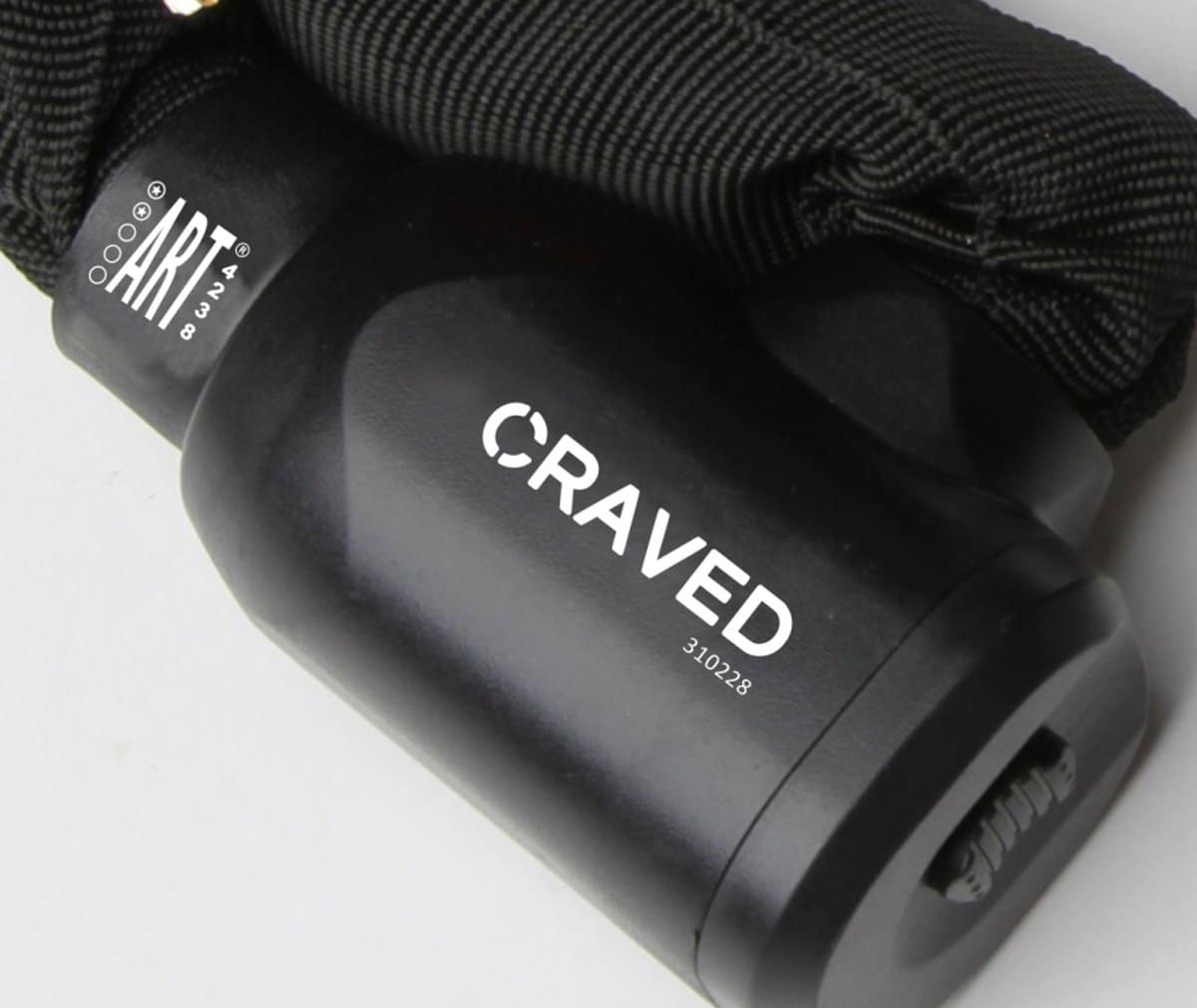 Craved kettingslot Boldon ART2 - 110cm - Zwart