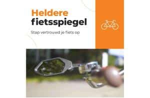 Craved Fietsspiegel - Deluxe - Links - Verstelbaar - E-Bike