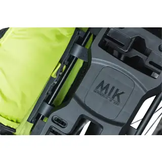 MIK pannier bag tubes voor MIK carrierplate 2 stuks zwart