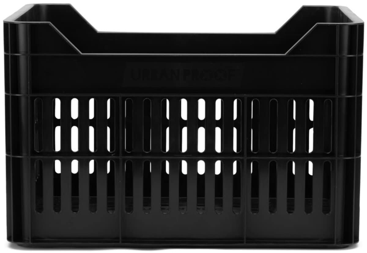 Urban Proof fietskrat 30L - Zwart - Recycled 40x30x25cm