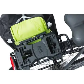 MIK pannier bag tubes voor MIK carrierplate 2 stuks zwart