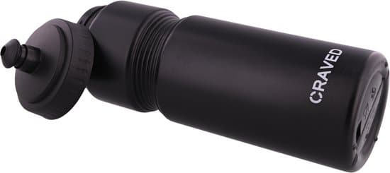 Craved Bidons - 2 stuks - 750 ml - Zwart