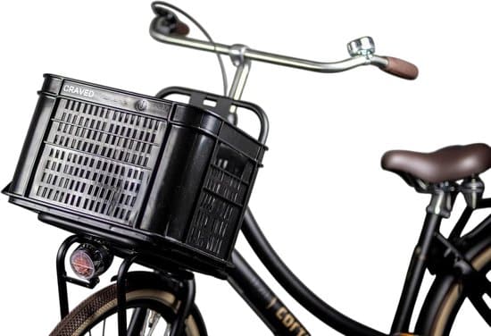 Craved Fietskrat – 30L – Zwart