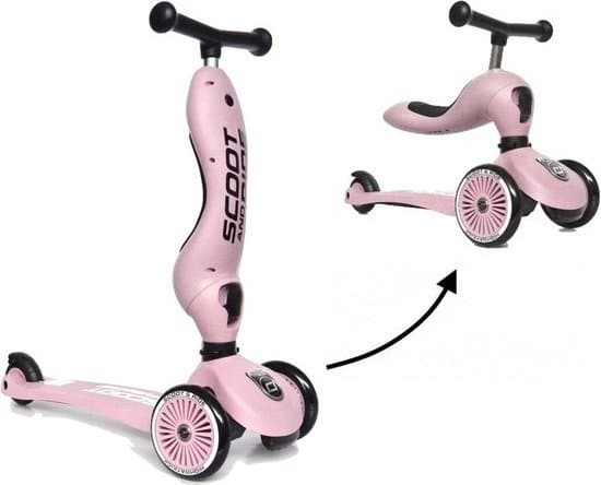 Scoot and Ride Highwaykick 1 - Step/Loopfiets - Rose