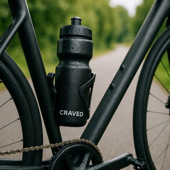 Craved Bidons - 2 stuks - 750 ml - Zwart