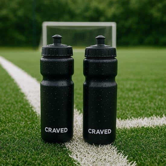 Craved Bidons - 2 stuks - 750 ml - Zwart