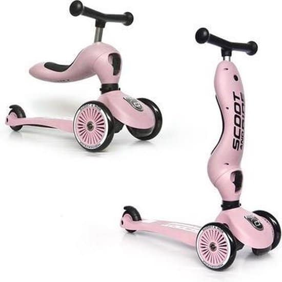 Scoot and Ride Highwaykick 1 - Step/Loopfiets - Rose
