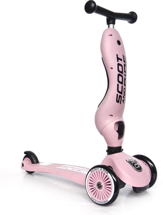 Scoot and Ride Highwaykick 1 - Step/Loopfiets - Rose
