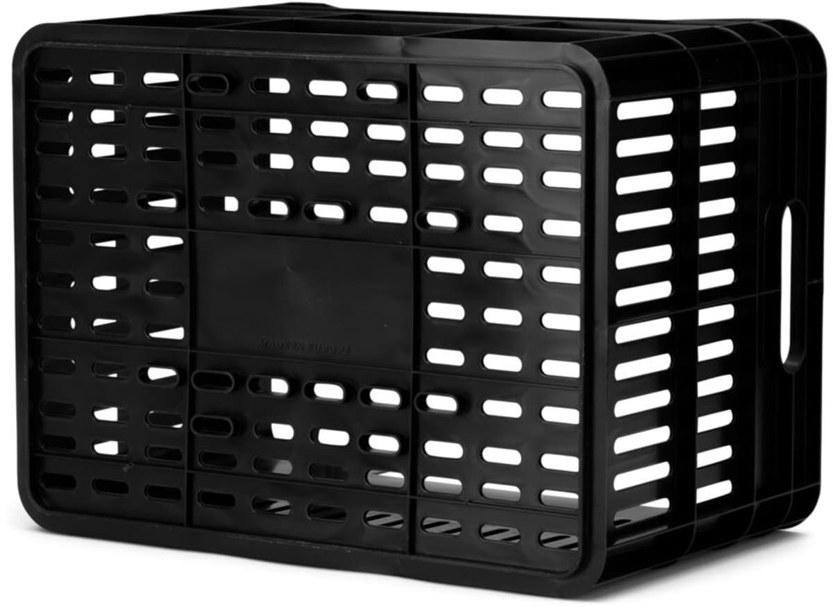 Urban Proof fietskrat 30L - Zwart - Recycled 40x30x25cm