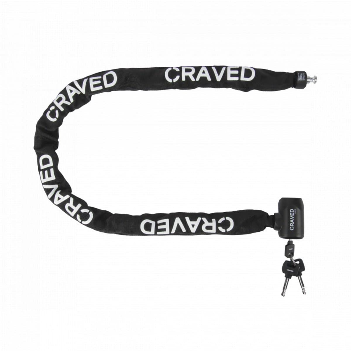 Craved kettingslot Boldon ART2 - 110cm - Zwart