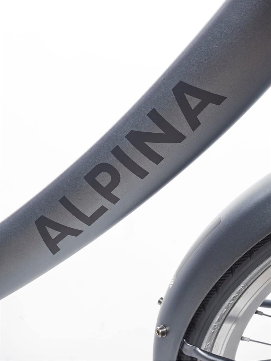 Alpina Clubb Meisjesfiets 22" Satin Blue Matt