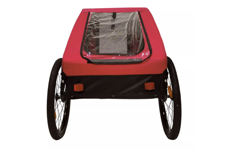 Belleli Hondenfietskar - Zwart/Rood