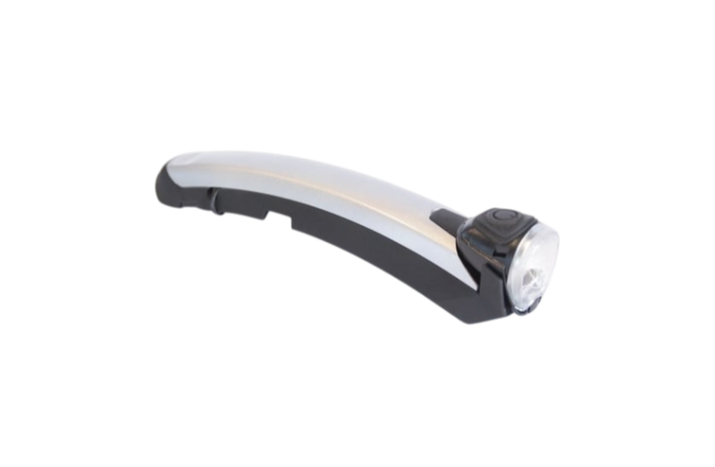 Gazelle Koplamp - Fenderlight - V2 naafdynamo - Zilver/zwart