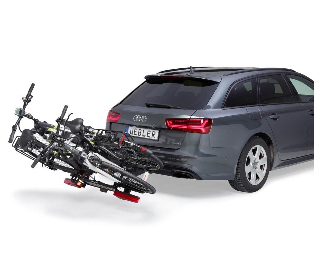 Uebler i21s Fietsendrager - 60° Kantelbaar - 2 Fietsen / E-Bikes - Opvouwbaar - TESTWINNAAR ANWB Fietsdragertest 2025
