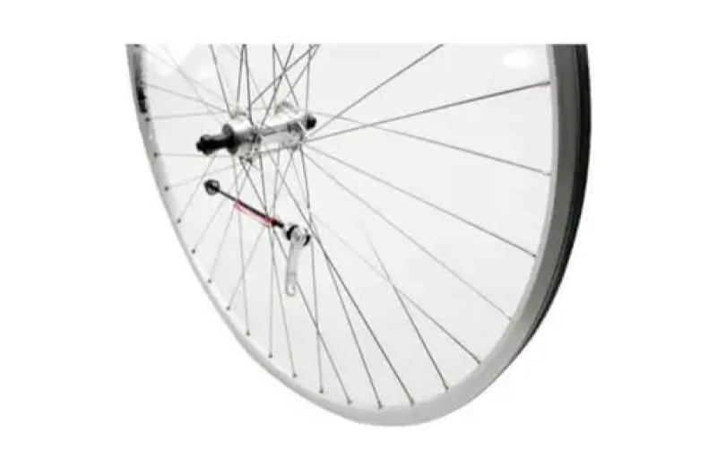 Roland achterwiel 28 x 1 race uitval freewh zilver RVS spk