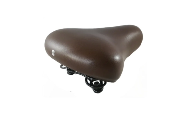 Selle Comfort City Zadel Unisex Gel/staal Bruin