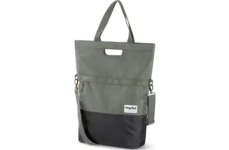 Urban Proof shoppertas 20L recycled groen grijs