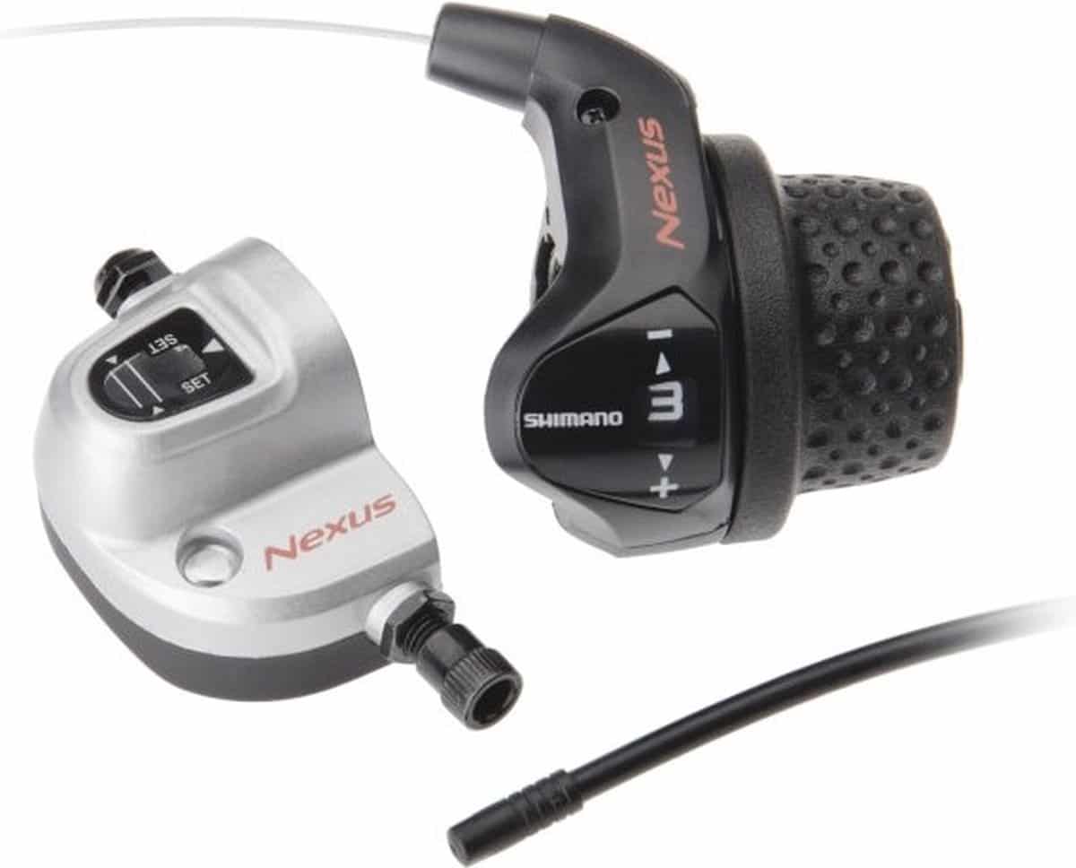 Shimano Nexus 3V Revoshift SL-3S41E – Complete set met Clickbox - Inclusief kabel 2200mm - Versteller