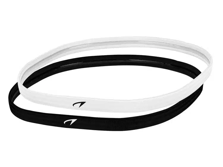 Avento sporthaarband breed set van 2 stuks