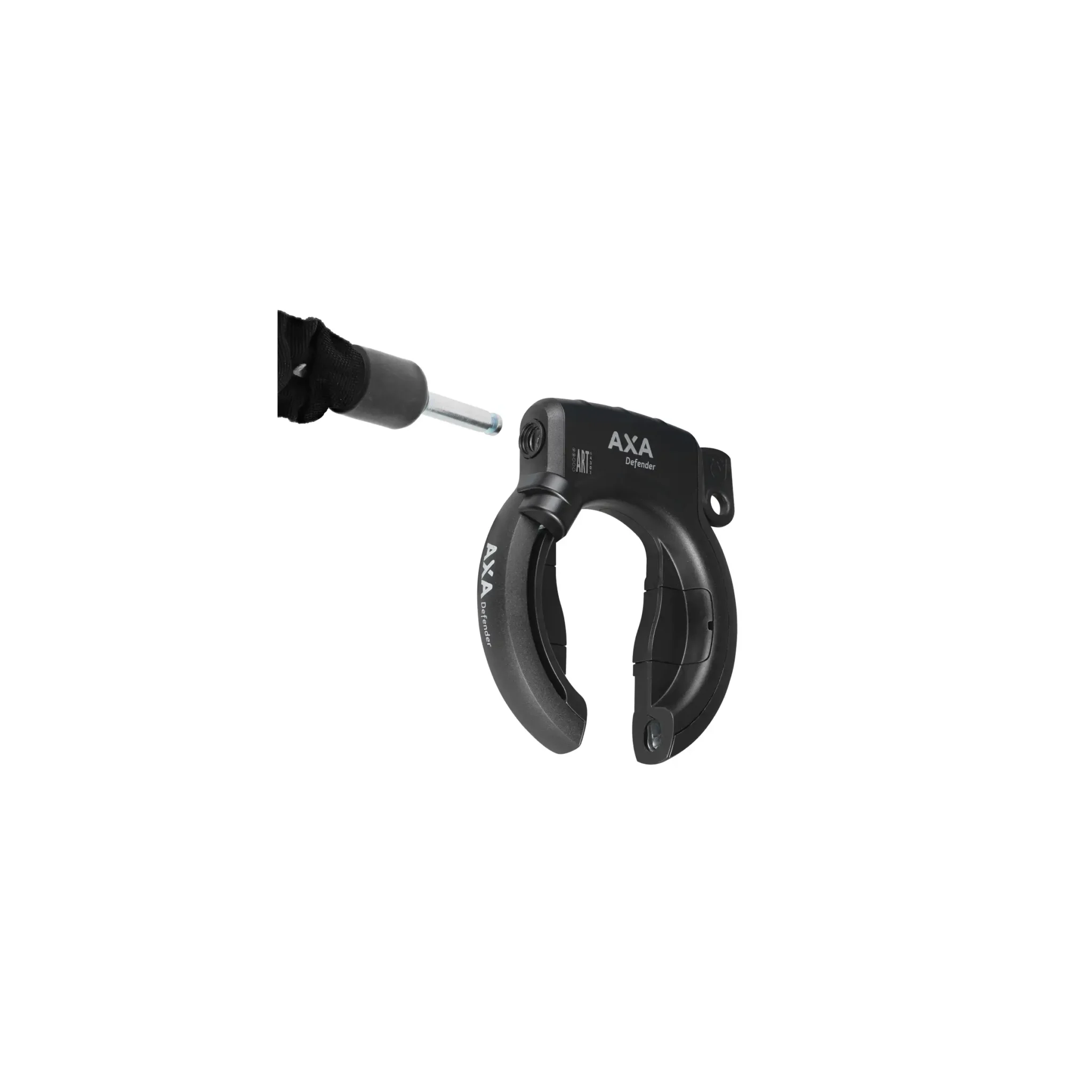 Axa Ringslot Defender ART2 - Zwart - Met insteekoptie