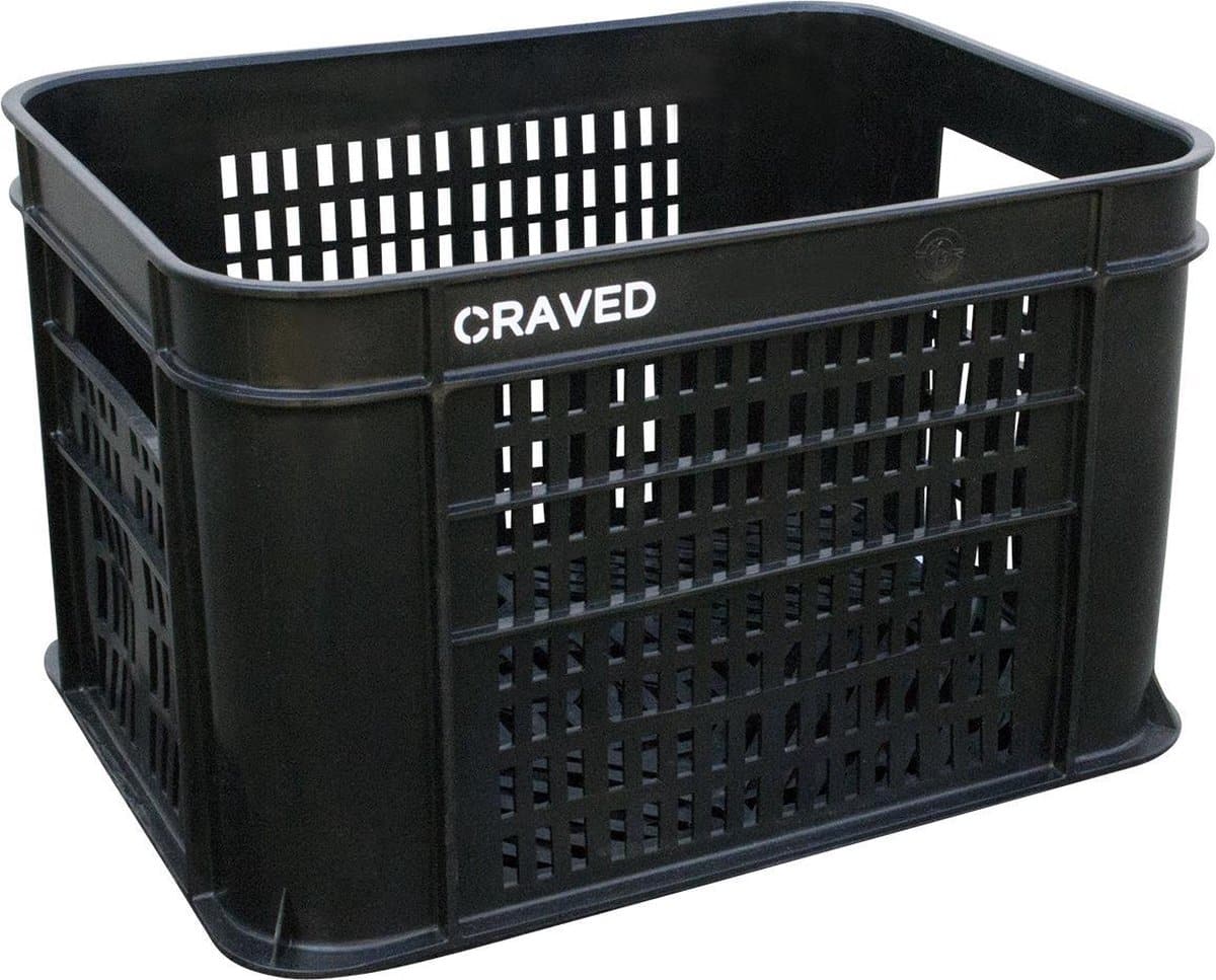 Craved Fietskrat – 30L – Zwart