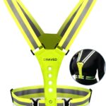 Craved LED Sport Vest – USB Oplaadbaar – Hardloopvest – Geel