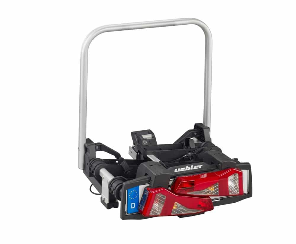 Uebler i21s Fietsendrager - 60° Kantelbaar - 2 Fietsen / E-Bikes - Opvouwbaar - TESTWINNAAR ANWB Fietsdragertest 2025