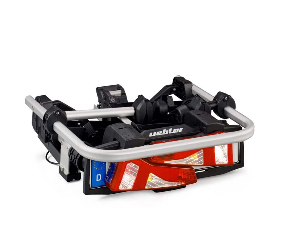 Uebler i21s Fietsendrager - 60° Kantelbaar - 2 Fietsen / E-Bikes - Opvouwbaar - TESTWINNAAR ANWB Fietsdragertest 2025