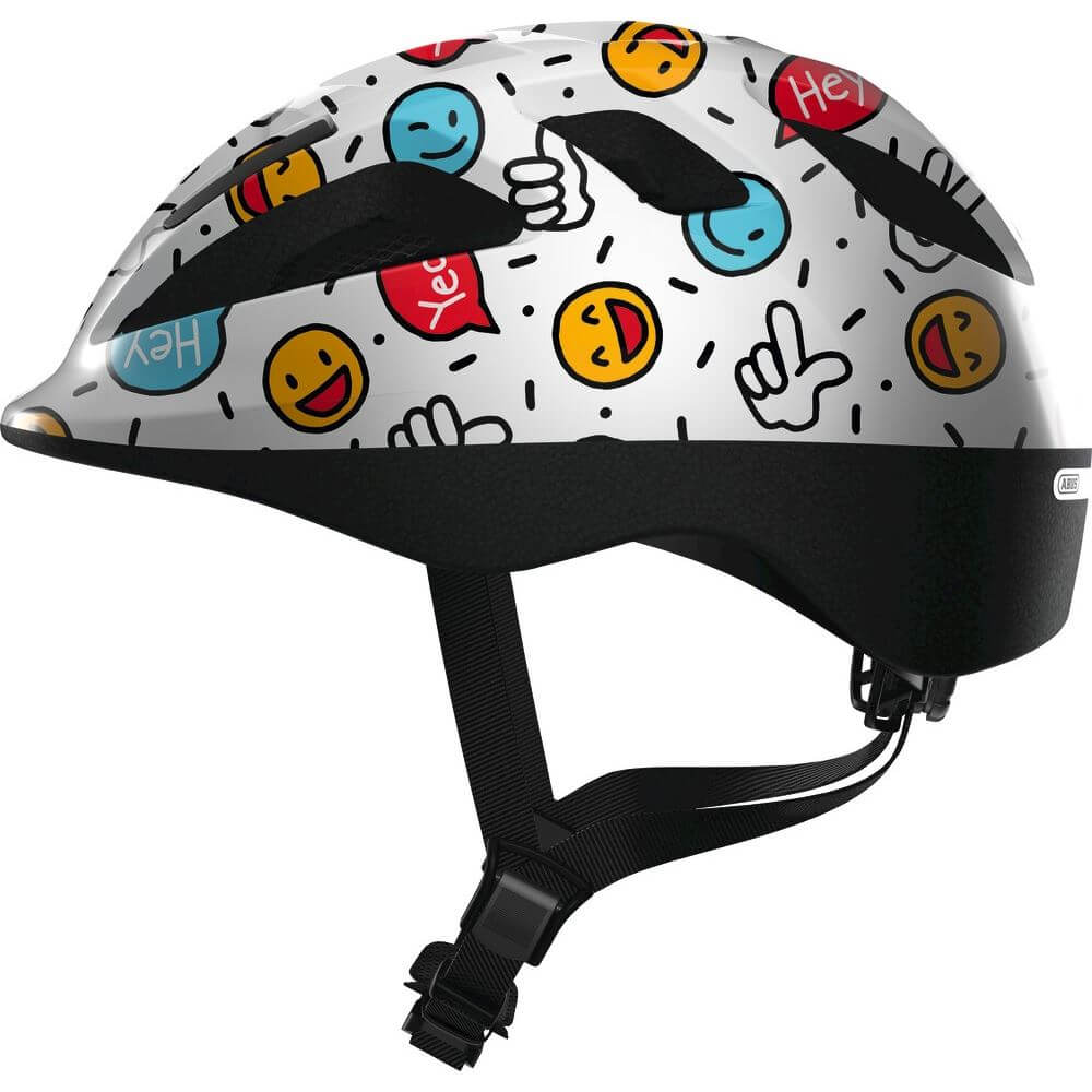 Abus helm Smooty 2.0 white smiley S 45-50 cm