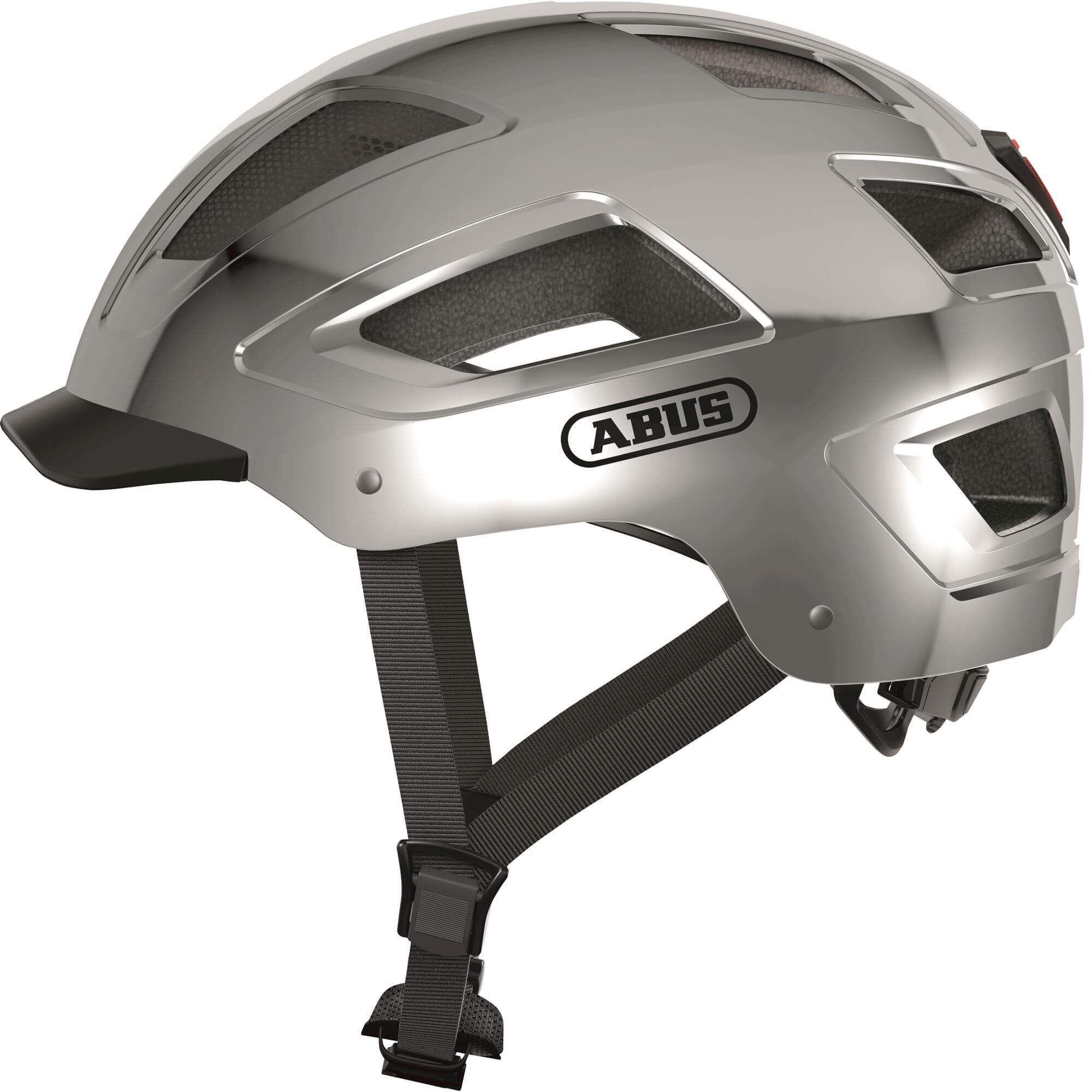 Abus helm Hyban 2.0 chrome silver M 52-58 cm