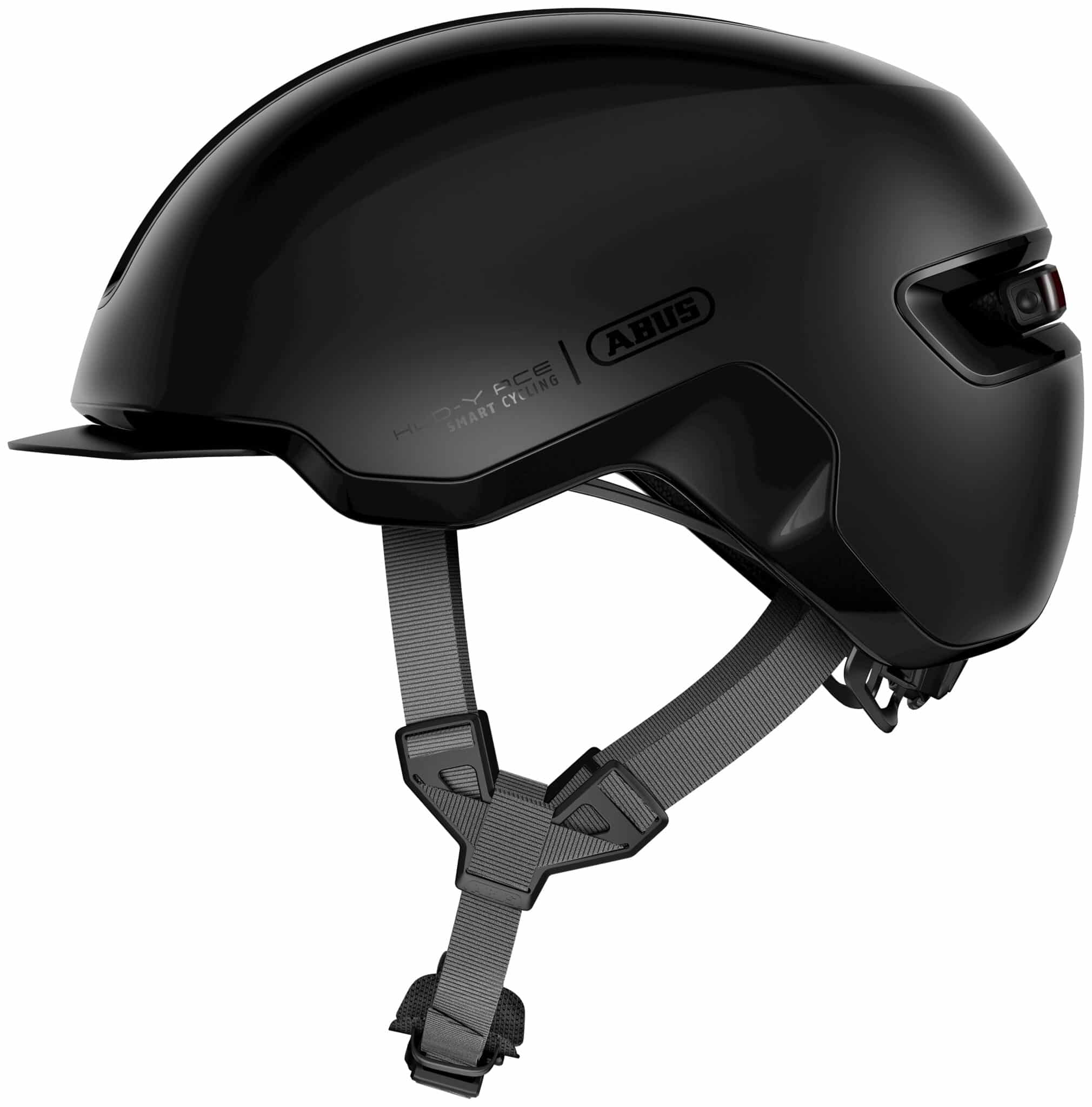 Abus helm Hud-Y Fluweel Zwart L