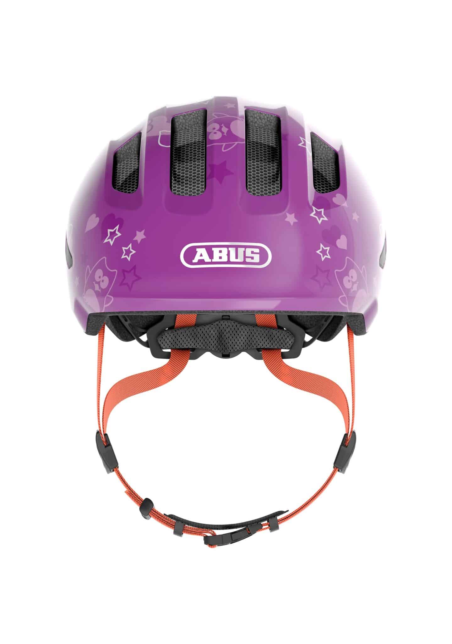 Abus helm Smiley 3.0 Paarse Ster M
