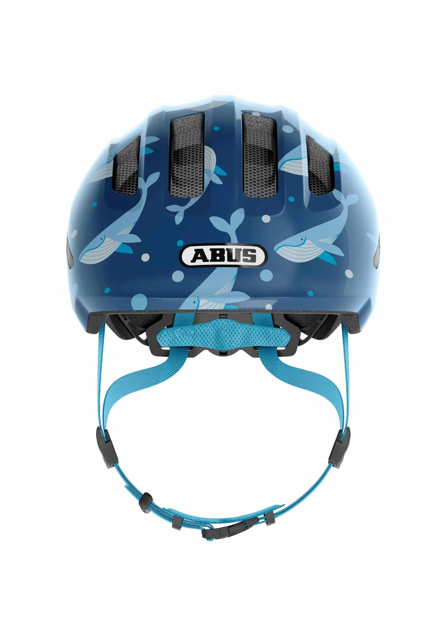 Abus helm Smiley 3.0 Blauwe Walvis M