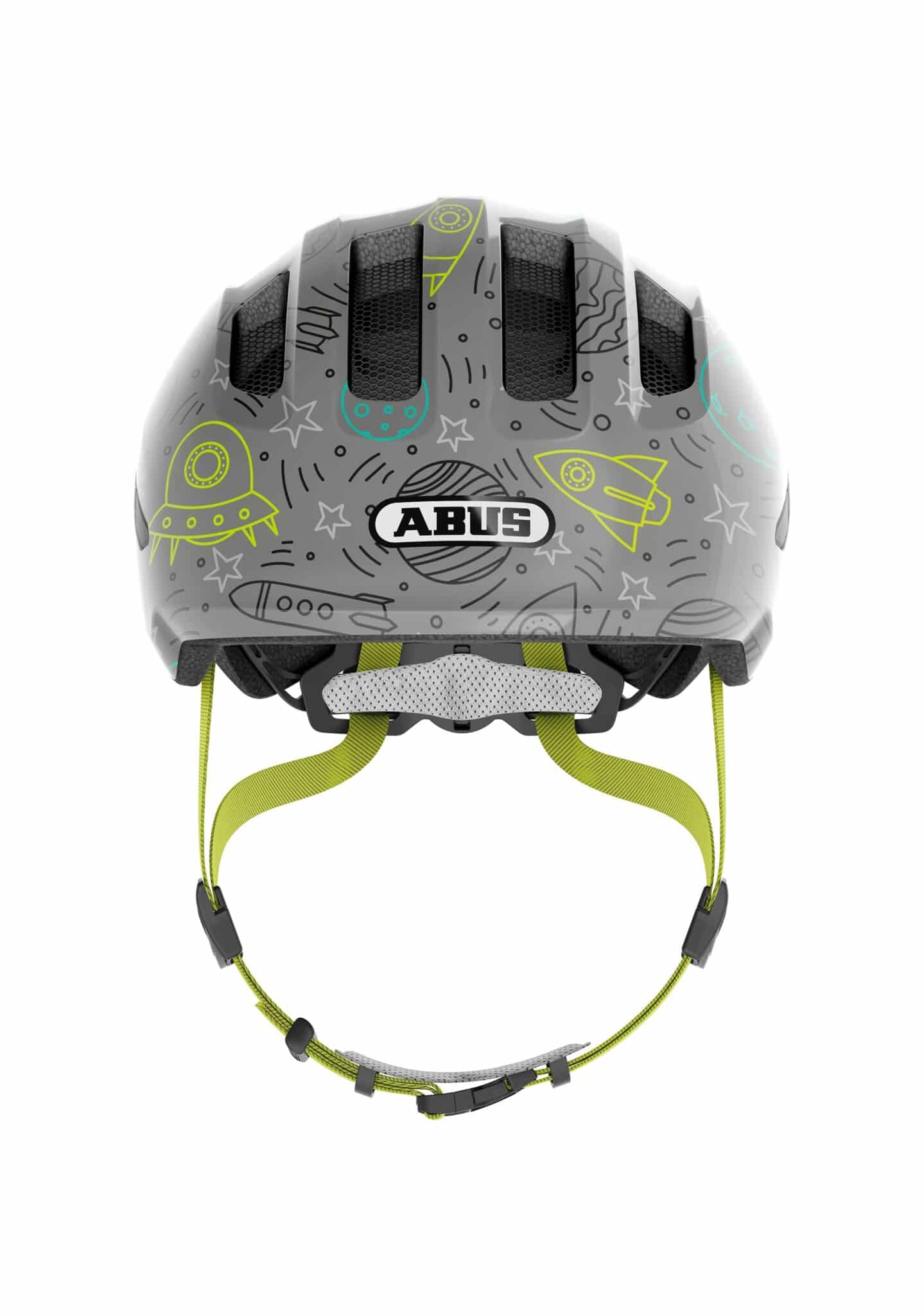 Abus helm Smiley 3.0 LED Grijze Ruimte M 50-55 cm