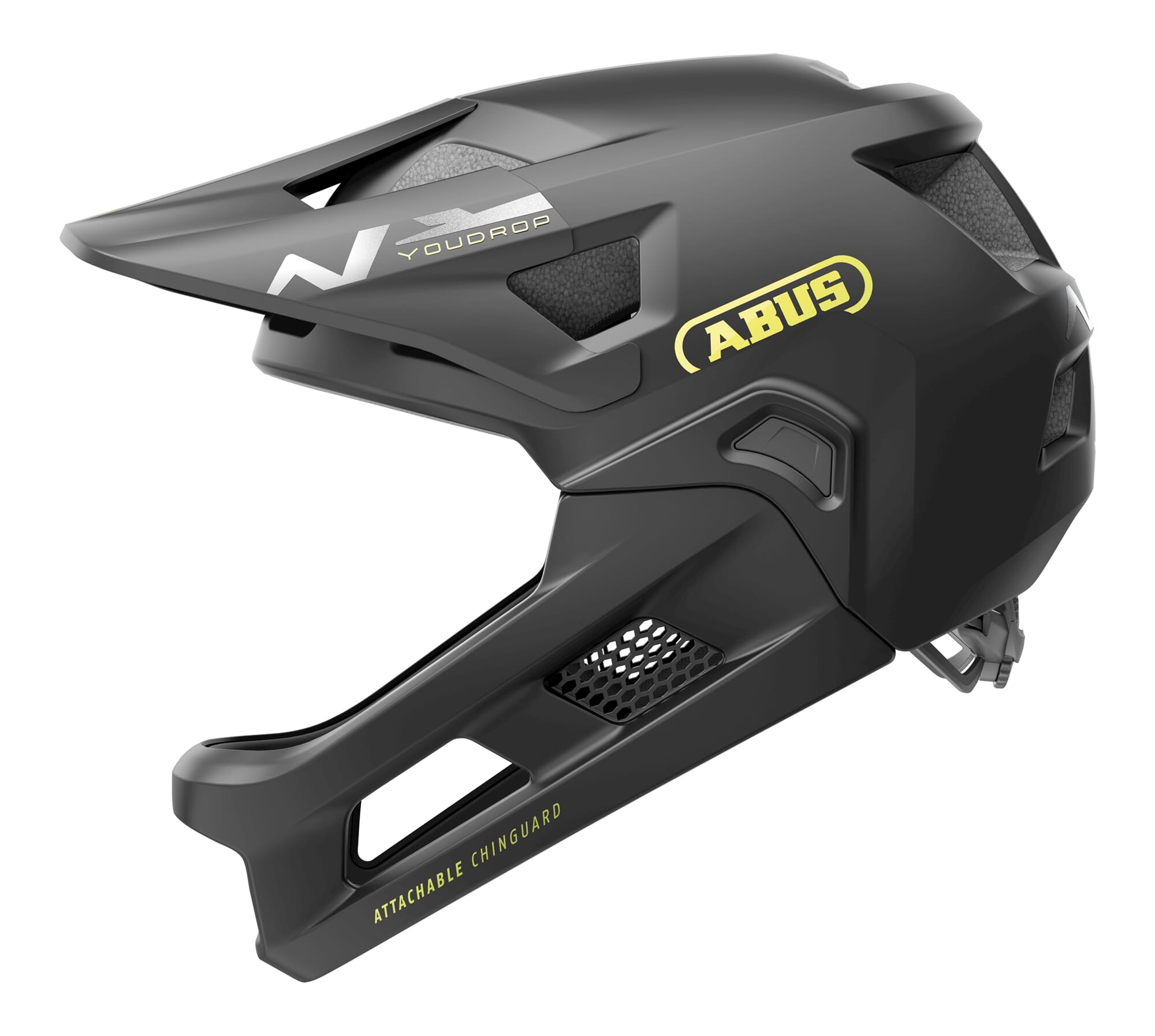 Abus helm YouDrop FF Fluweel Zwart S 45-50 cm