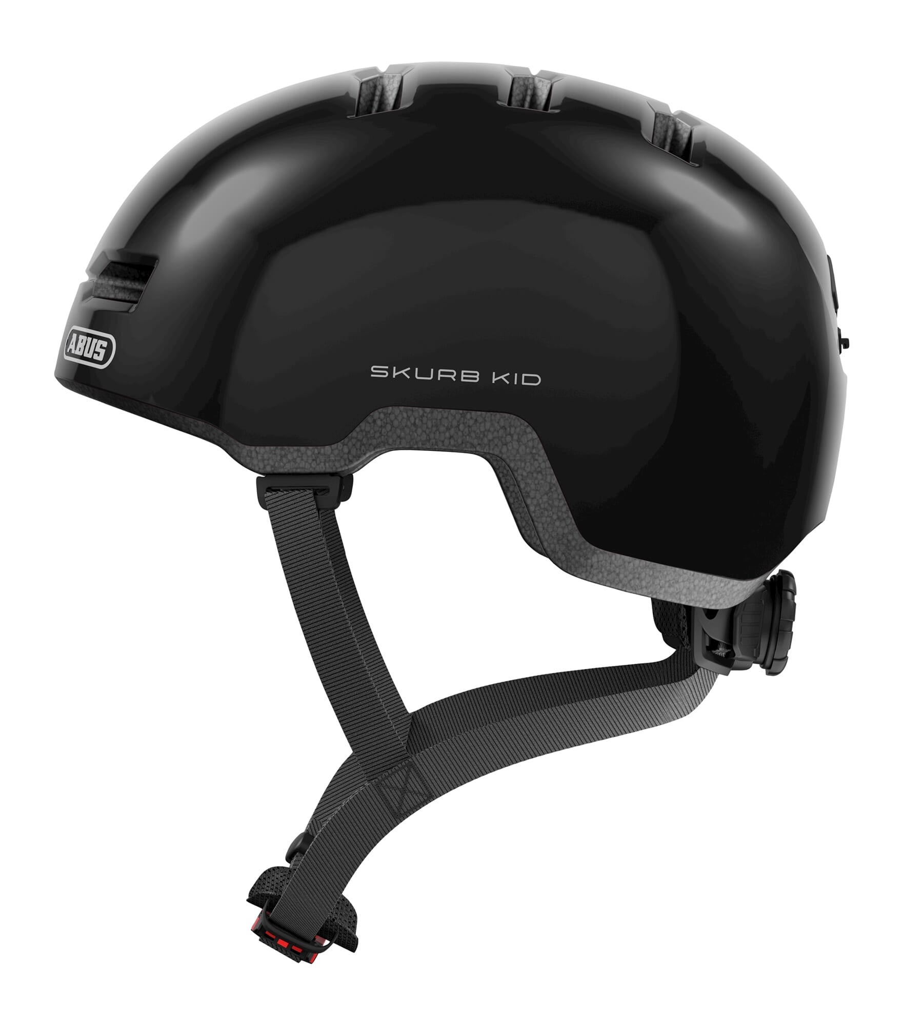 Abus helm Skurb Kid Glanzend Zwart S 45-50 cm