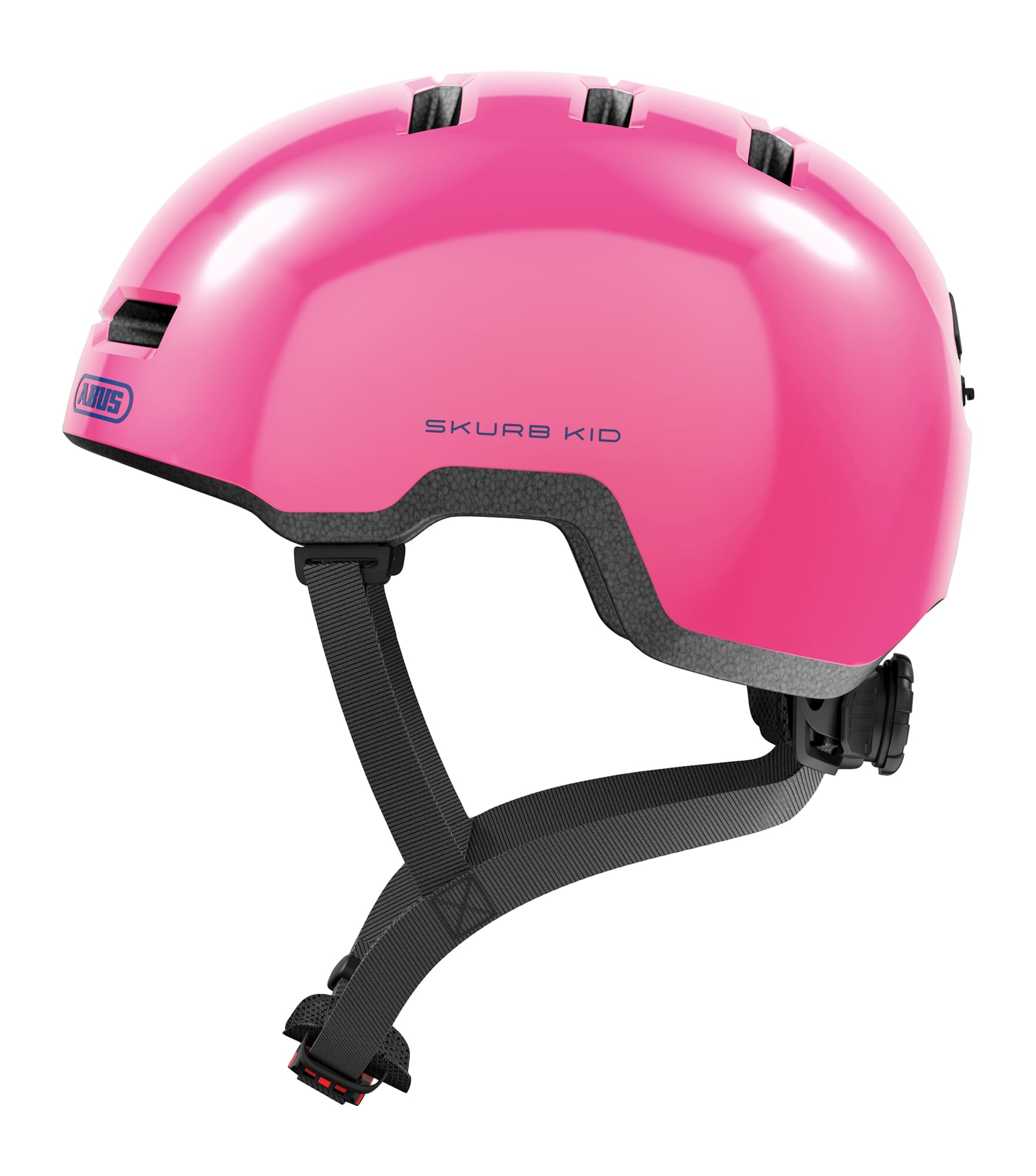 Abus helm Skurb Kid Glanzend Roze M 50-55 cm