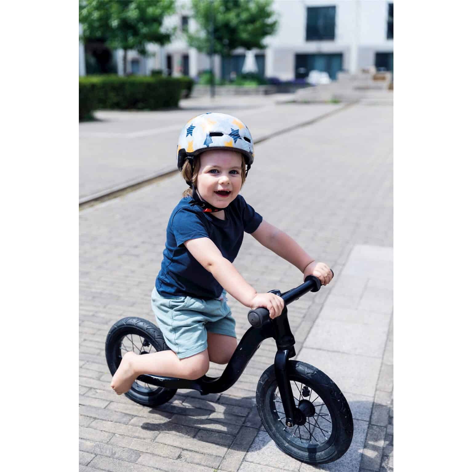 Abus helm Skurb Kid Grijze Sterren M 50-55 cm