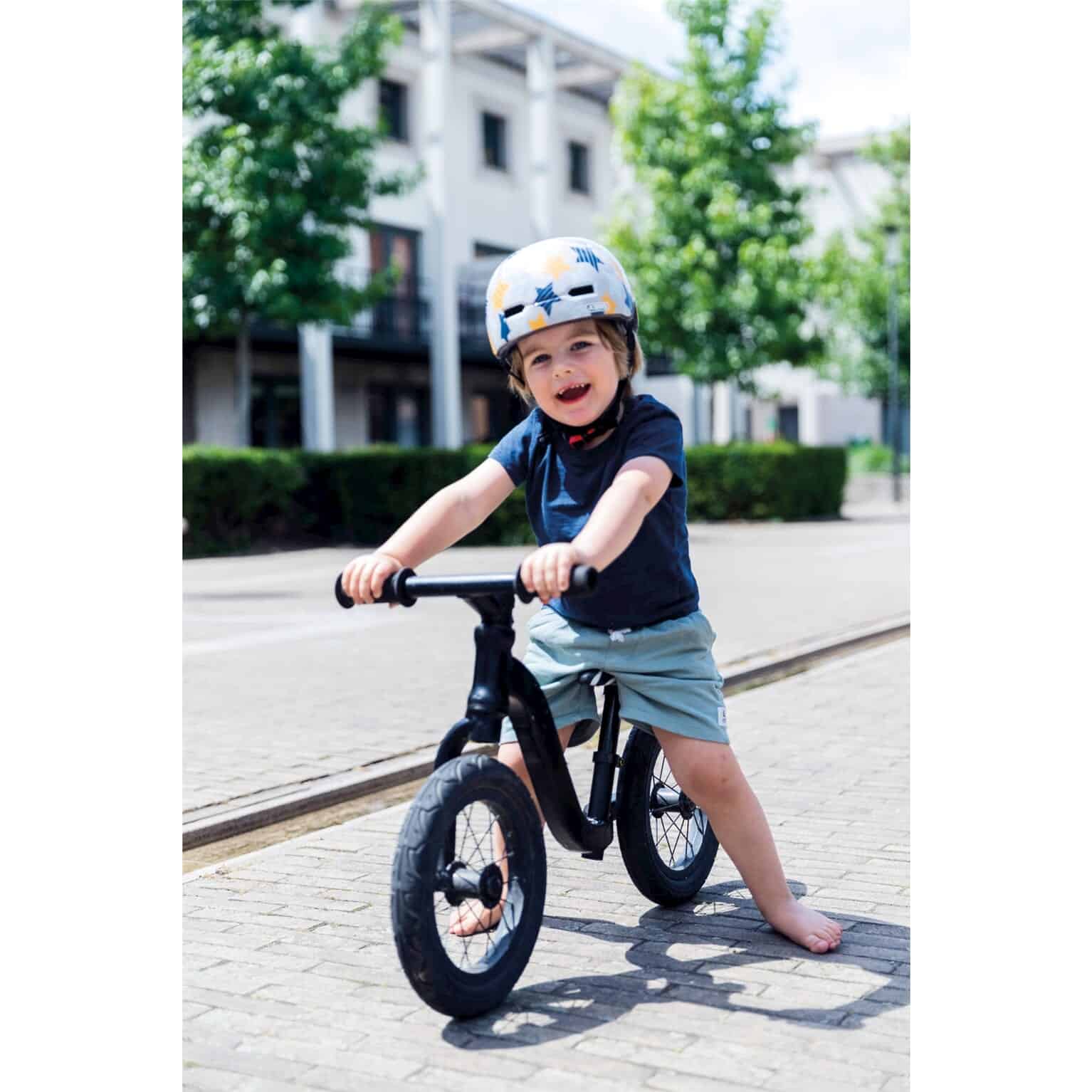 Abus helm Skurb Kid Grijze Sterren M 50-55 cm