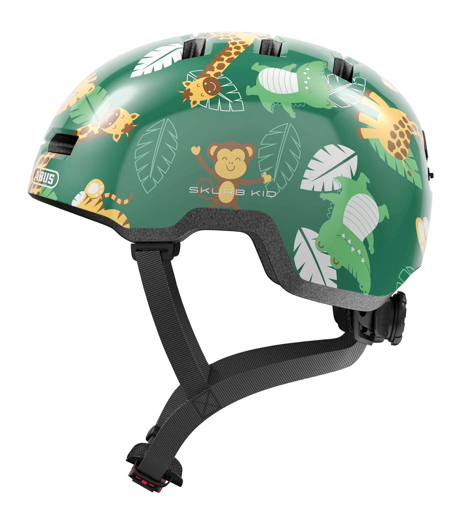 Abus helm Skurb Kid Groene Jungle M 50-55 cm