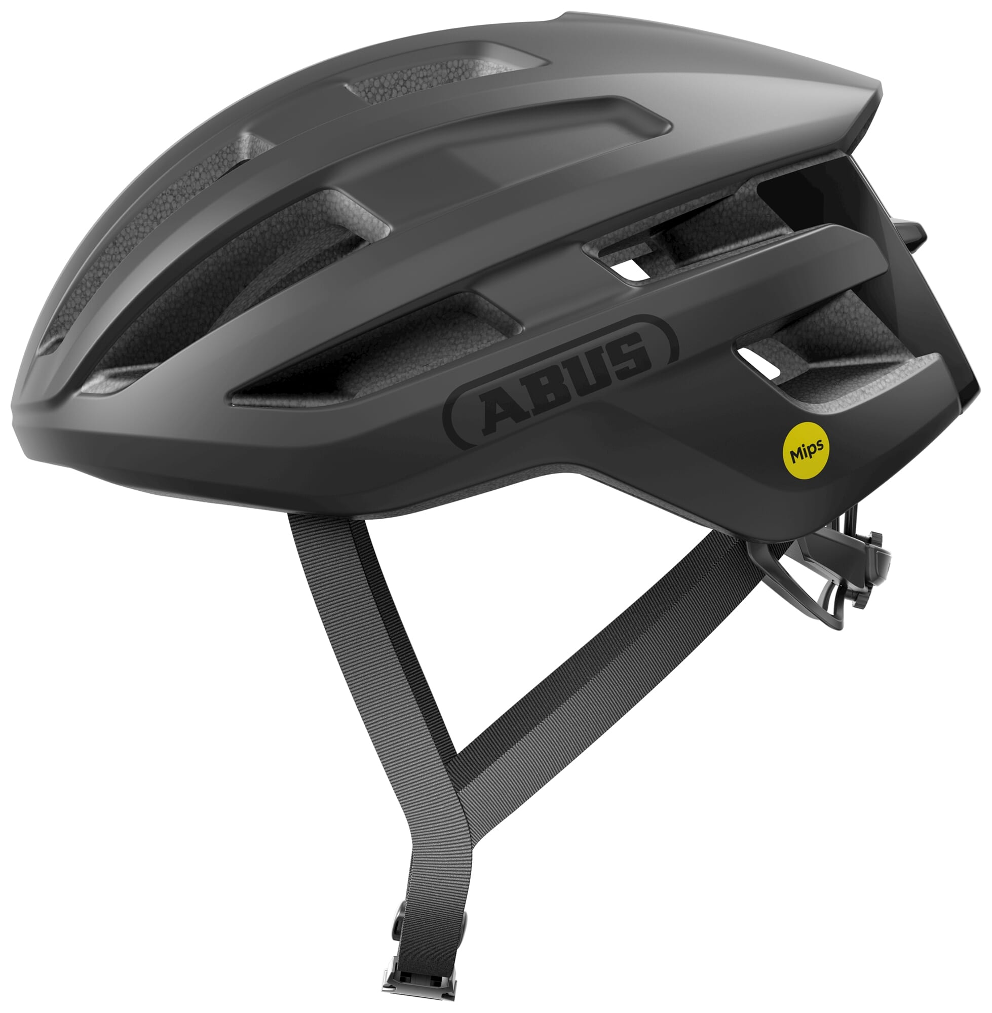 Abus helm PowerDome MIPS Fluweel Zwart L 56-61 cm