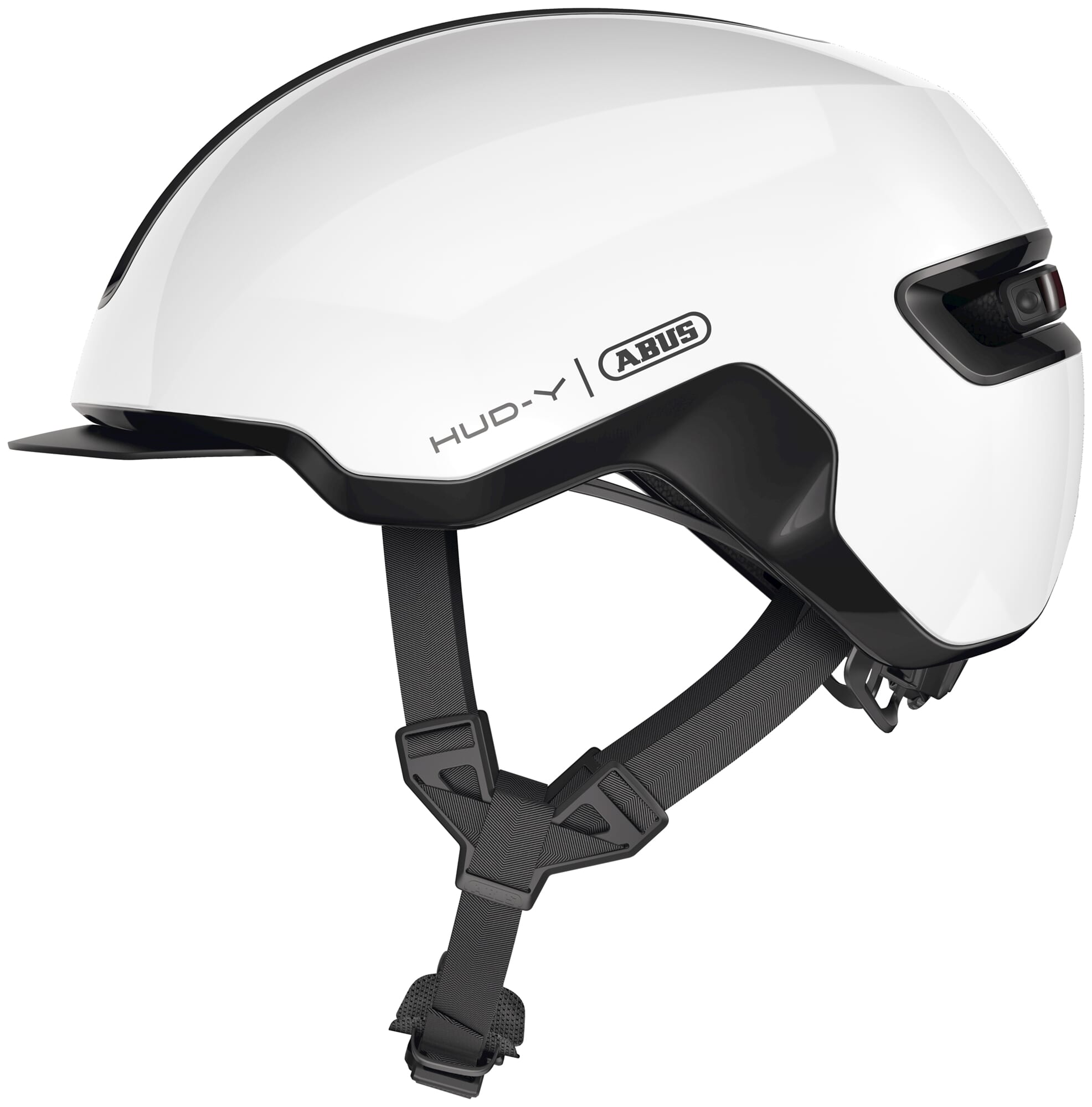 Abus helm Hud-Y Glanzend Wit M 52-58 cm