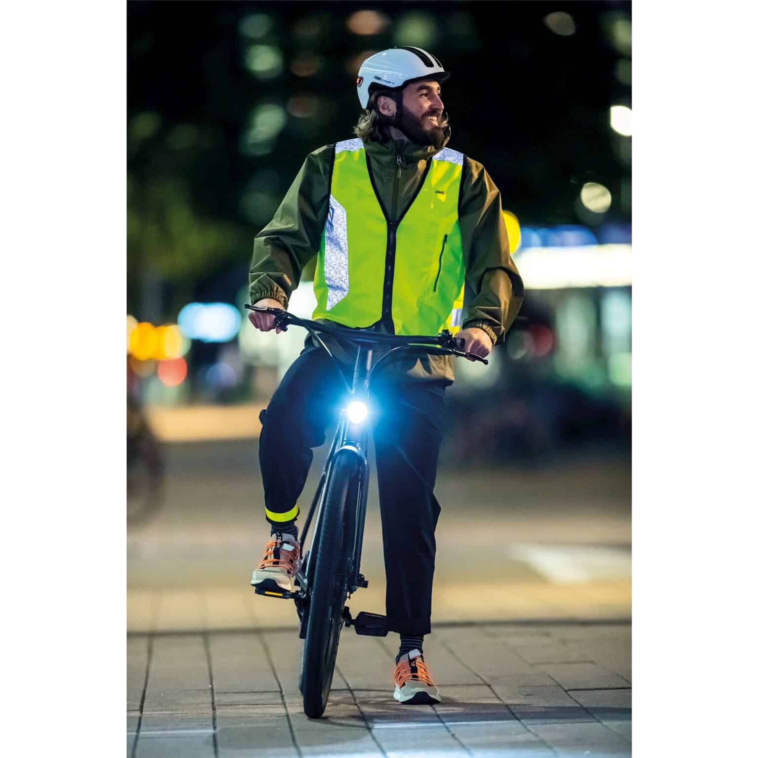 Abus helm Hud-Y Glanzend Wit L 56-61 cm