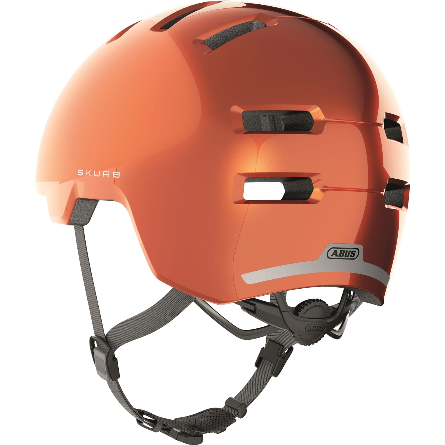 Abus Helm Skurb Goudvis Oranje M 55-59cm