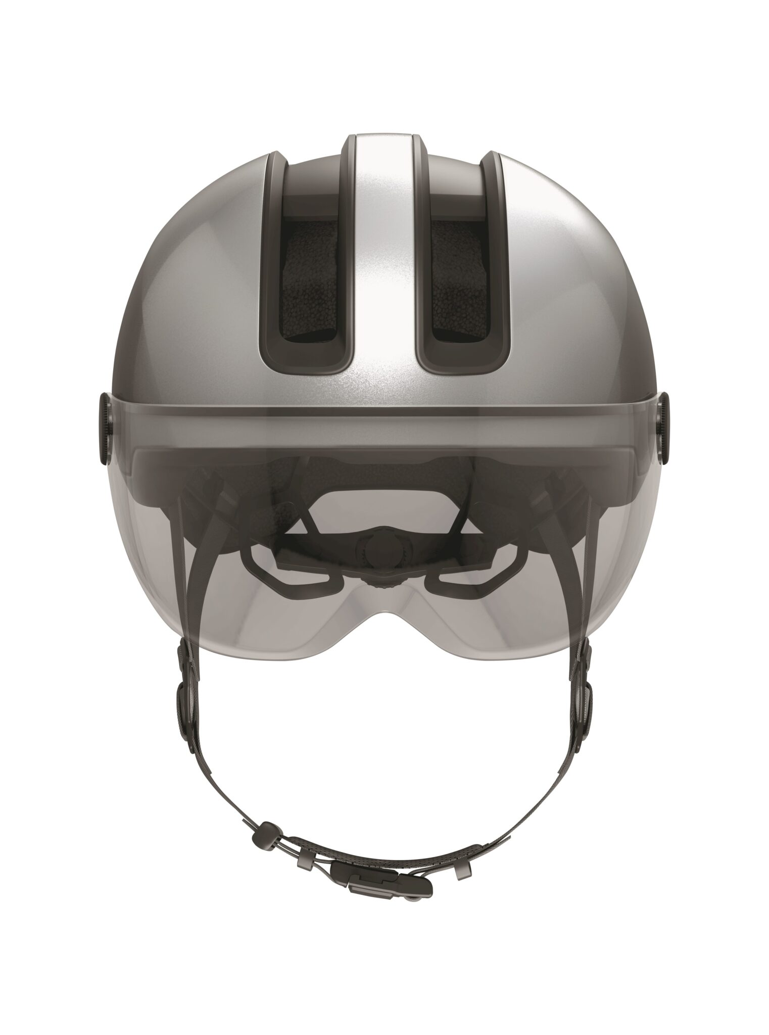 Abus Helm HUD-Y ACE Glinster Zilver L 57-61cm