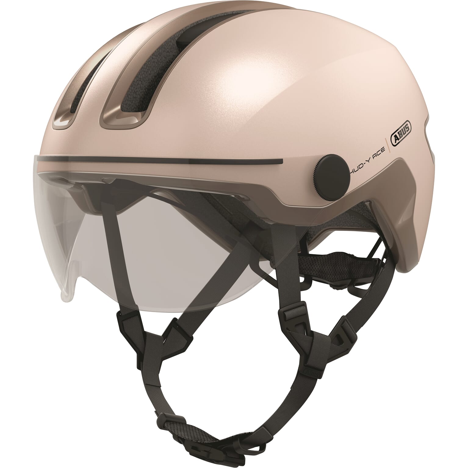 Abus Helm HUD-Y ACE Champange Gold M 54-58cm