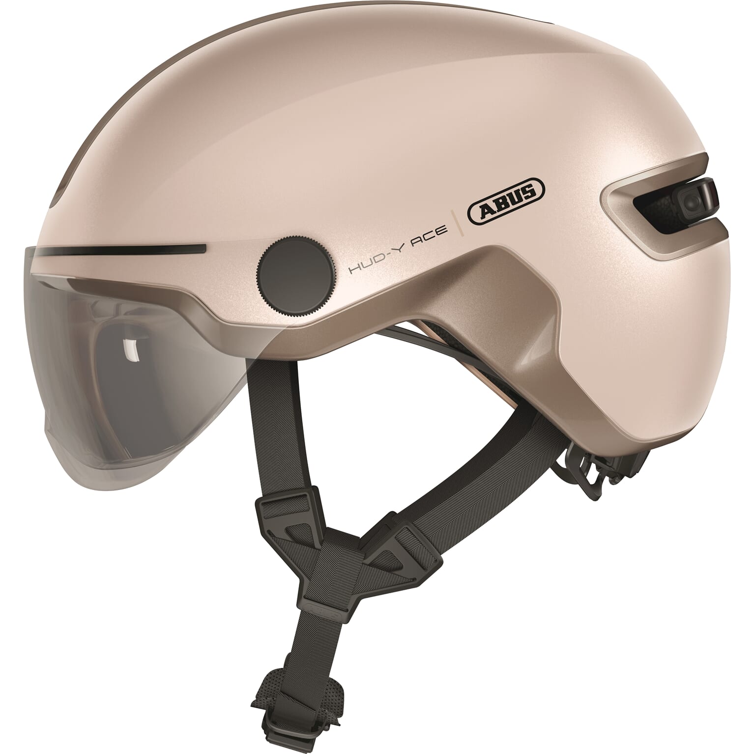 Abus Helm HUD-Y ACE Champange Gold M 54-58cm